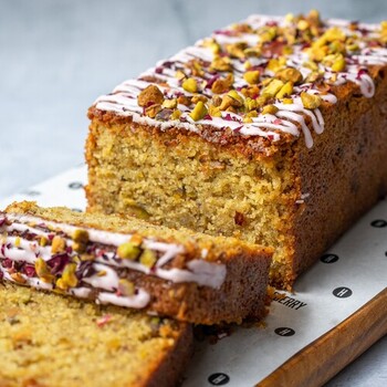Rose Pistachio Loaf (slice)